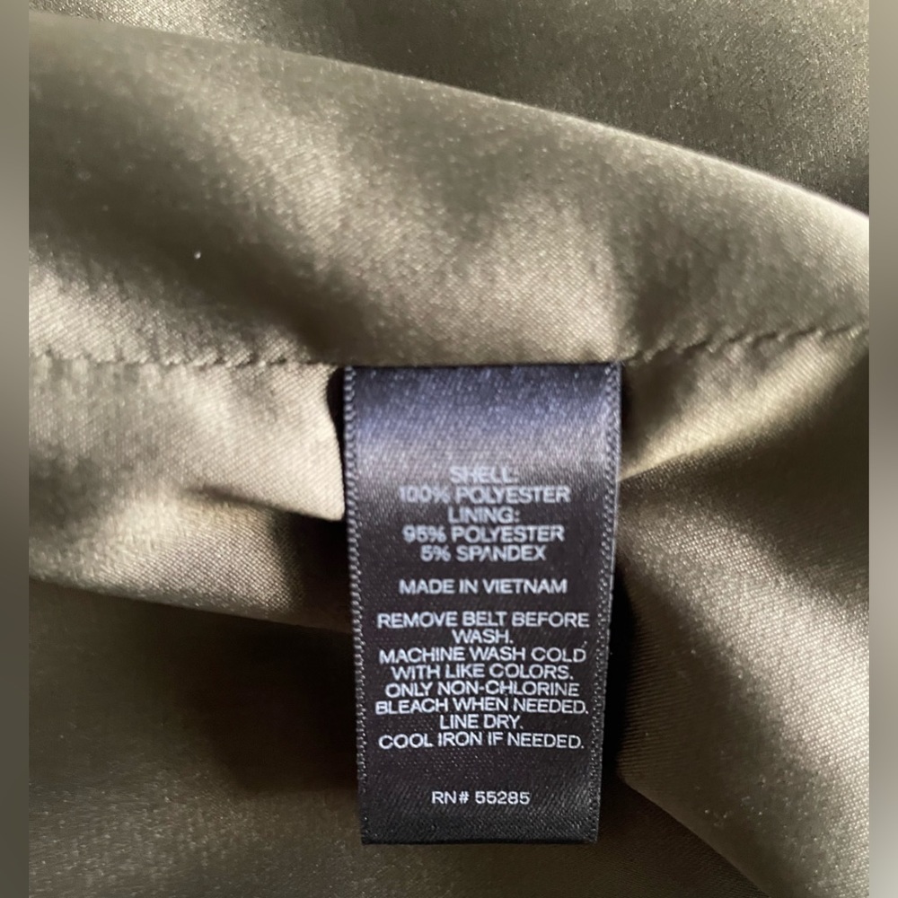 Express Button Down Dress With Front Pockets Small - image 4